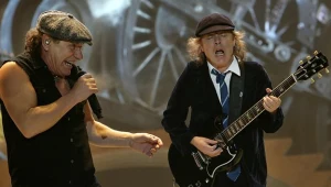 Brian Johnson i Angus Young. Szykuje się wielki show