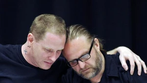Wokalista Slipknot Corey Taylor i perkusista Shawn 'Clown' Crahan zasmuceni śmiercią kolegi