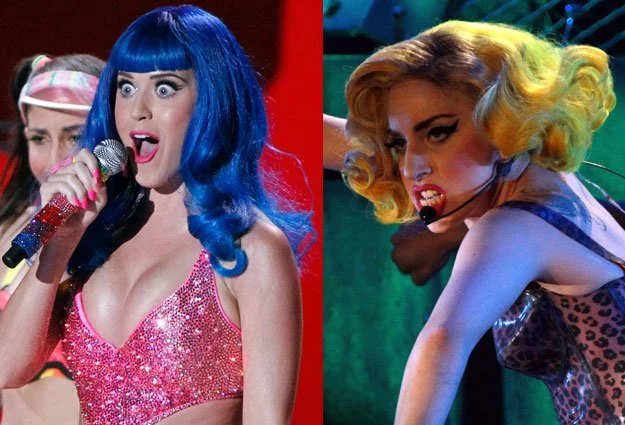 Katy Perry (fot. Christopher Polk ) o Lady GaGa (fot. Alexander Hassenstein): "Tani chwyt" Katy Perry (fot. Christopher Polk ) o Lady GaGa (fot. Alexander Hassenstein): "Tani chwyt"