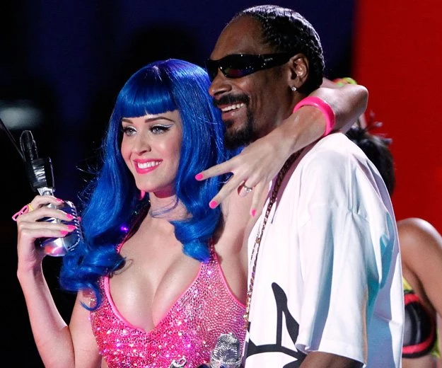 Snoop Dogg i Katy Perry nagrali razem przebój "California Gurls" - fot. Christopher Polk Snoop Dogg i Katy Perry nagrali razem przebój "California Gurls" - fot. Christopher Polk