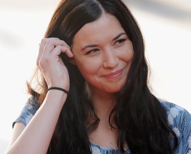 Lisa Hannigan uczy się grać na skrzypcach - fot. Ian Gavan