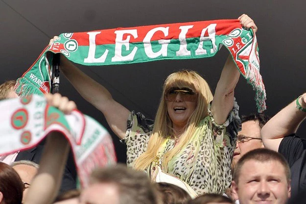 Maryla Rodowicz kibicuje Legii Warszawa i polskiej kadrze Maryla Rodowicz kibicuje Legii Warszawa i polskiej kadrze