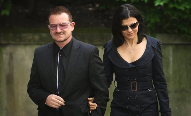 Bono z małżonką, Ali Hewson fot. Dan Kitwood