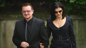 Bono z małżonką, Ali Hewson fot. Dan Kitwood