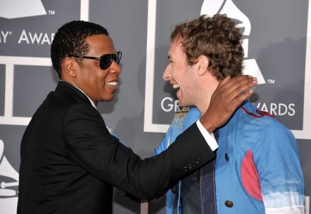 Jay-Z i Chris Martin: "Wyskakuj z kasy, koleś" fot. Frazer Harrison