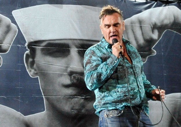 Morrissey ostro w obronie zwierząt fot. Jim Dyson