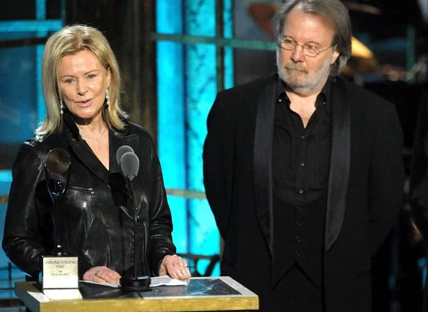 Połowa ABBY: Anni-Frid Reuss i Benny Andersson - fot. Michael Loccisano Połowa ABBY: Anni-Frid Reuss i Benny Andersson - fot. Michael Loccisano