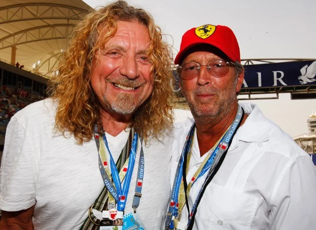 Robert Plant i Eric Clapton sięgnęli po utwory innych wykonawców - fot. Mark Thompson