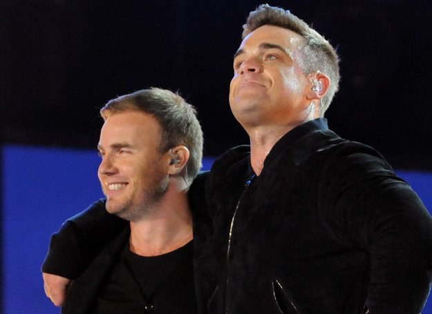 Gary Barlow i Robbie Williams znów razem w Take That - fot. Jim Dyson