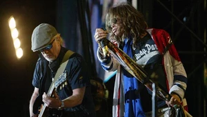 Aerosmith planuje nową płytę (na zdj. Brad Whitford i Steven Tyler) - fot.  John W. Ferguson