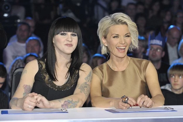 Agnieszka Chylińska i Małgorzata Foremniak - żeńska część jury