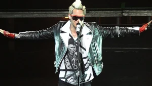 Jared Leto - lider zespołu 30 Seconds To Mars (fot. Michael Loccisano)