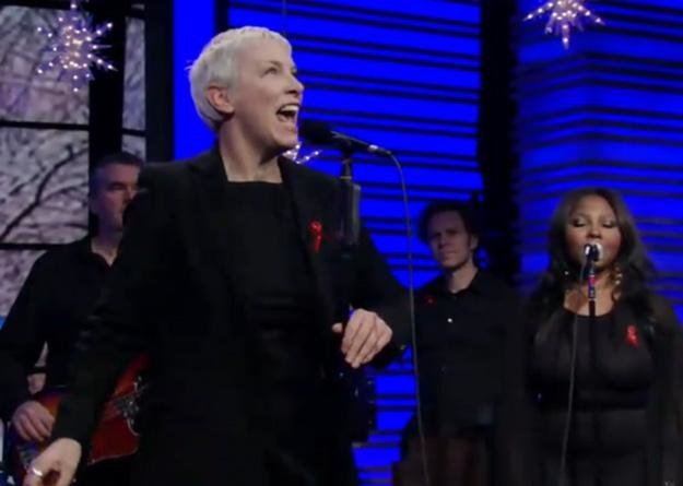 Annie Lennox przerwała swój występ na żywo