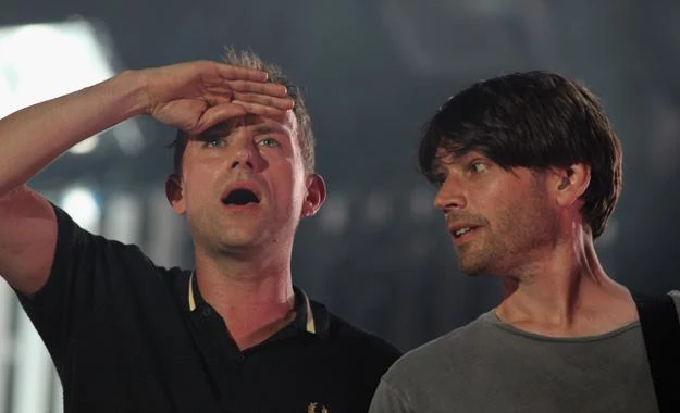 Damon Albarn i Alex James - fot. Matt Cardy Damon Albarn i Alex James - fot. Matt Cardy