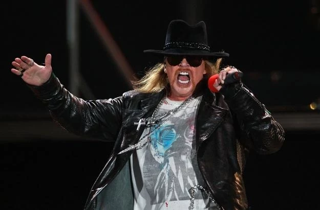 Charyzmatyczny i kontrowersyjny Axl Rose fot. Robert Cianflone