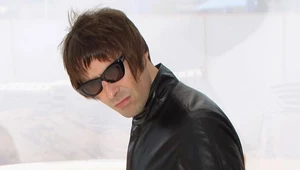 Liam Gallagher po raz kolejny "pozdrawia" brata fot. Dave Hogan