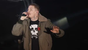 Professor Green miał sporo szczęścia fot. Dave Hogan