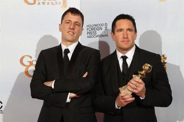 Atticus Ross i Trent Reznor ze Złotym Globem Atticus Ross i Trent Reznor ze Złotym Globem