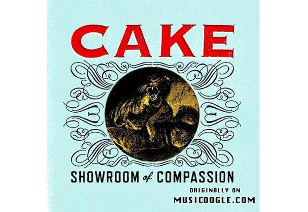 Okładka albumu "Showroom of Compassion" grupy Cake