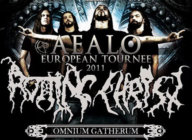 Europejska trasa Rotting Christ rozpocznie się w Zabrzu Europejska trasa Rotting Christ rozpocznie się w Zabrzu