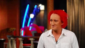 Michał Wiśniewski na planie "Bitwy na głosy"