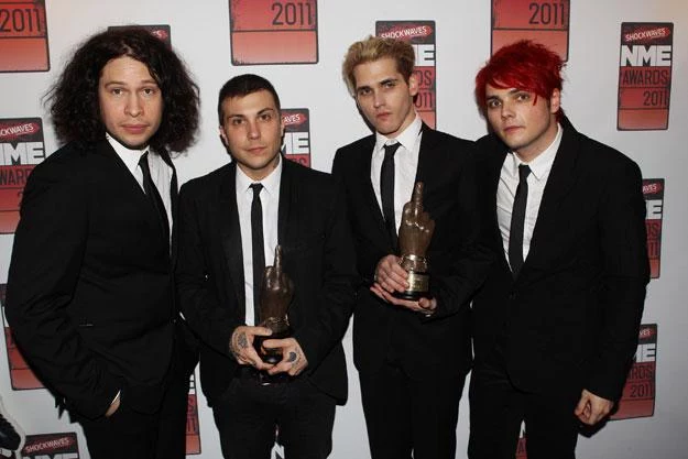 My Chemical Romance z nagrodami "NME" fot. Dave Hogan My Chemical Romance z nagrodami "NME" fot. Dave Hogan