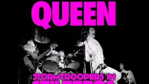 Plakat poświęcony wystawie "Stormtroopers In Stilettos"