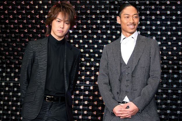 Takahiro i Akira z zespołu Exile - fot. Kiyoshi Ota