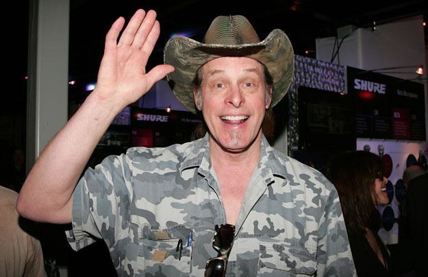 Ted Nugent: "Cześć synku!" fot. David Livingston