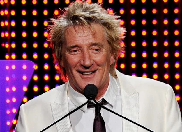 Rod Stewart odbiera nagrodę Founders Award - fot. Kevin Winter Rod Stewart odbiera nagrodę Founders Award - fot. Kevin Winter