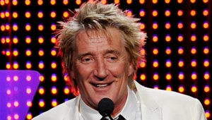 Rod Stewart odbiera nagrodę Founders Award - fot. Kevin Winter