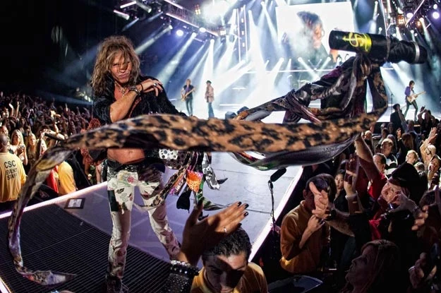 Steven Tyler w swoim żywiole