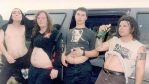 Anal Cunt (Seth Putnam drugi z lewej)