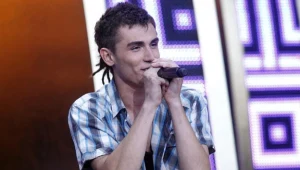 Kamil Bednarek podczas tegorocznego festiwalu w Opolu