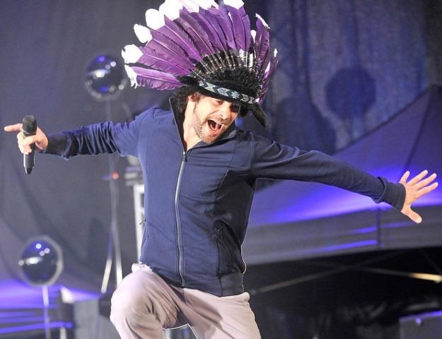 Jay Kay z Jamiroquai podczas występu na Orange Warsaw