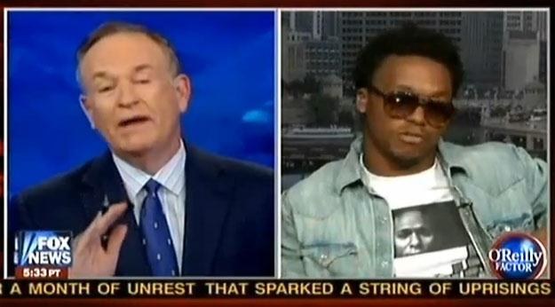 Bill O'Reilly i Lupe Fiasco pokłócili się o prezydenta Baracka Obamę