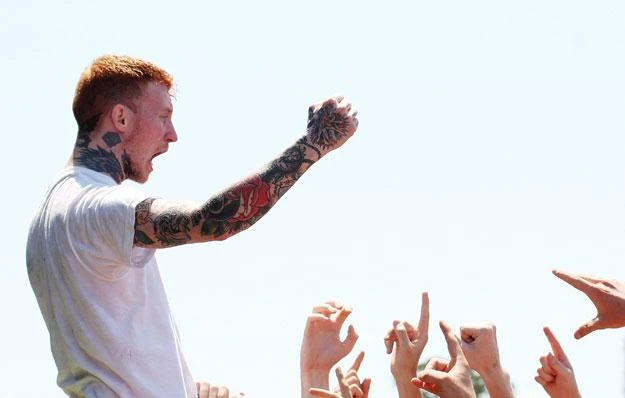 Frank Carter żegna się z Gallows fot. Mark Metcalfe Frank Carter żegna się z Gallows fot. Mark Metcalfe