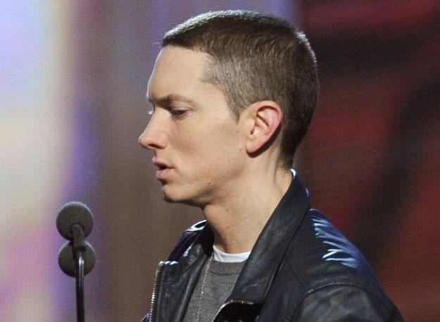 Eminem nagra utwór autorstwa Skepty fot. Kevin Winter