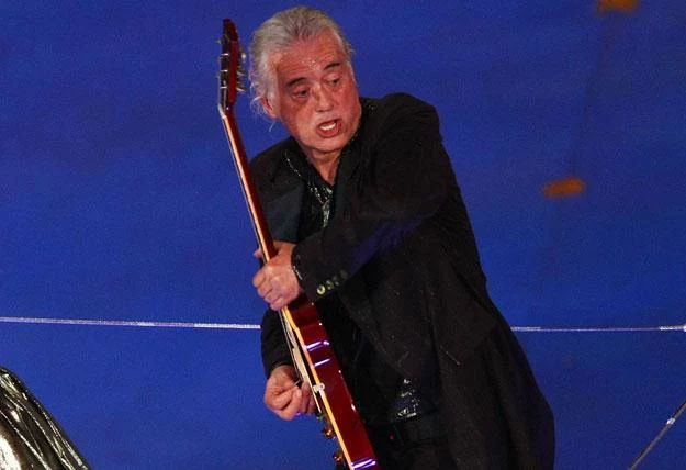 Jimmy Page (Led Zeppelin): Prawdziwy "Guitar Hero" fot. Clive Rose