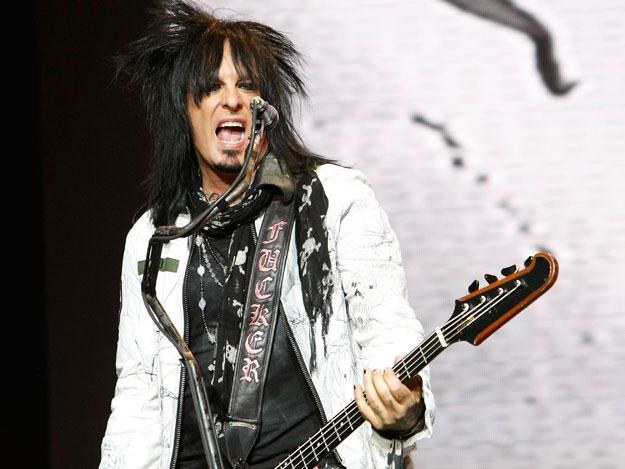 Nikki Sixx alergicznie reaguje na kamery fot. Michael Buckner