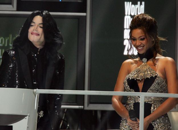 Michael Jackson i Beyonce w 2006 roku - fot. MJ Kim