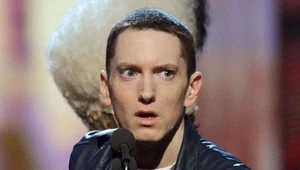 "Eminem chowa się za swoimi ochroniarzami" fot. Kevin Winter