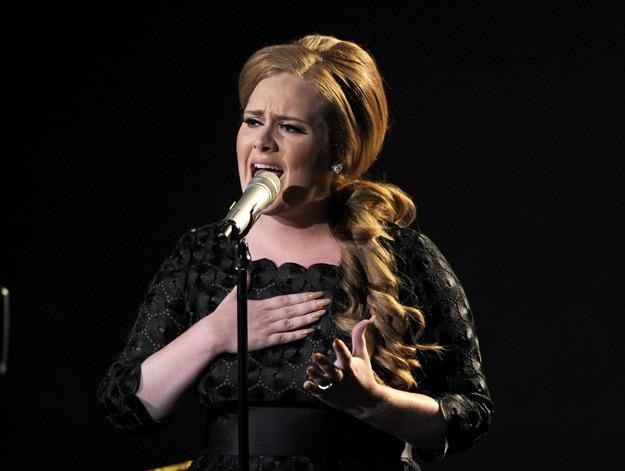 Adele podczas tegorocznej gali Video Music Awards - fot. Kevin Winter