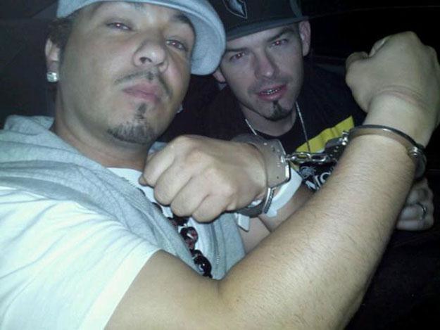 Baby Bash i Paul Wall w kajdankach