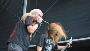 Asphyx w akcji - fot. Bartosz Donarski