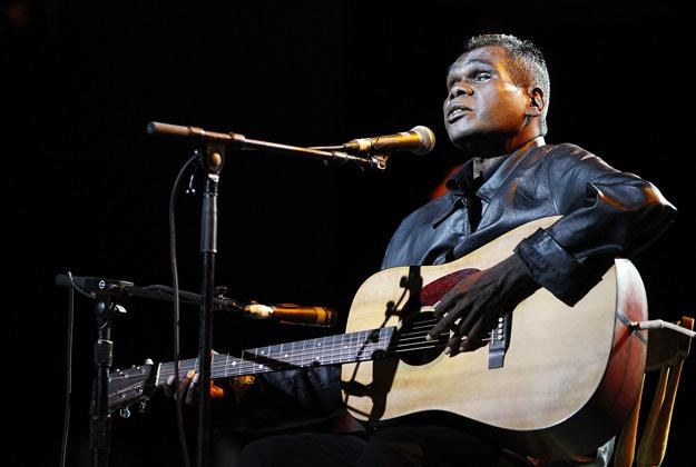 Gurrumul jest niewidomy od urodzenia - fot. Mark Metcalfe