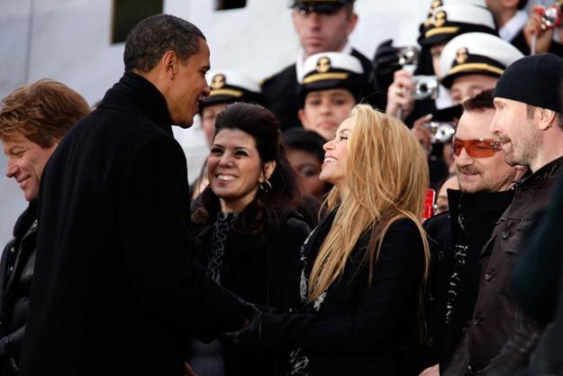 Shakira i Barack Obama w 2009 roku - fot. Chip Somodevilla