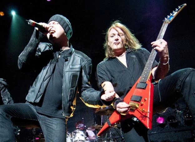 Michael Kiske i Kai Hansen (Unisonic) - fot. Hiroyuki Yoshihama