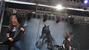 Wokalista Decapitated przesadził z lakierem do włosów fot. Bartosz Donarski
