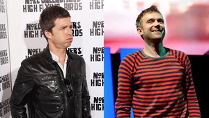 Noel Gallagher (fot. Dave Hogan) i Damon Albarn (fot. Michael Buckner): Koledzy